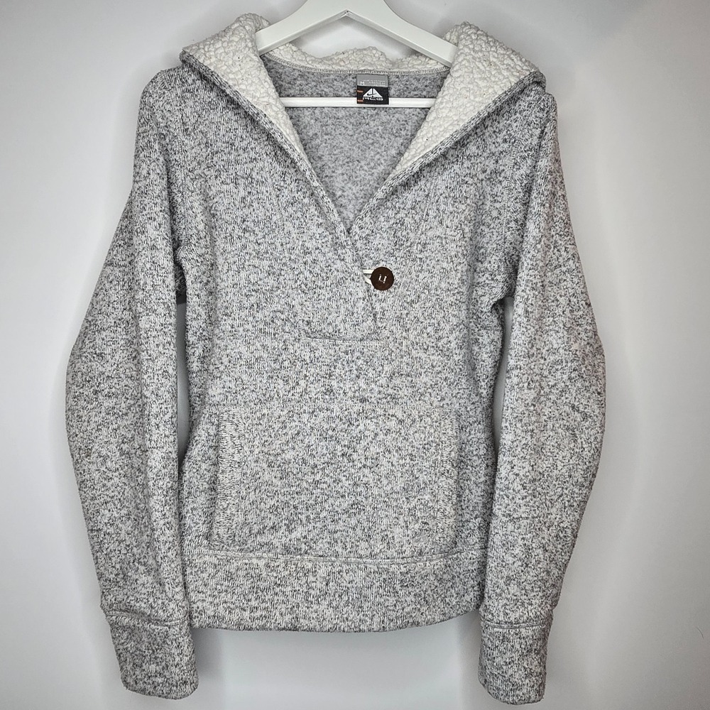 Nike ACG Pullover Hoodie Women's M  Sherpa Lined Fleece Warm Sweater Sporty Y2K